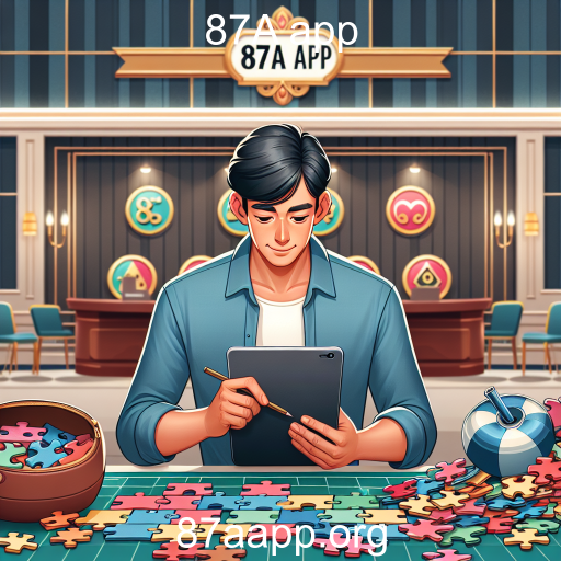 O Fascínio dos Quebra-Cabeças no 87A App